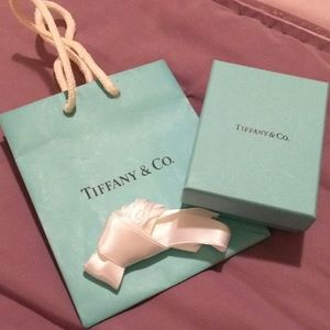 Tiffany & Co pendant box and bag